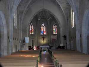 Intérieur d'Eglise à Créon, Gironde