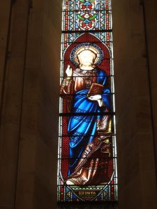 Vitrail 7 de l'église de Pessac-sur-Dordogne