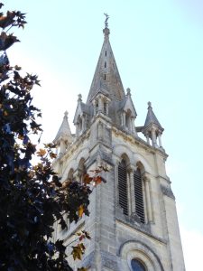 Eglise de Pomerol clocher